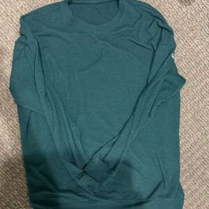 Alo Soho Teal Crewneck Sweatshirt